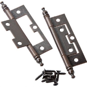 NO MORT FINIAL HNG 2 1/2 BRONZ