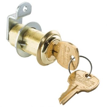 LOCK CAM BRASS KA 1-3/16