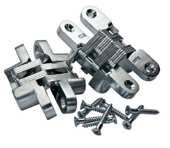 #204 HD SOSS NICKEL HINGE