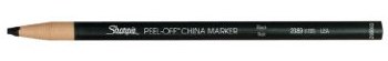 BLACK PEEL-OFF CHINA MARKER