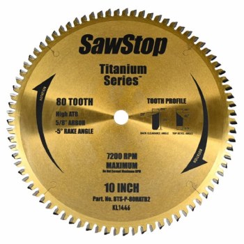 10" 80T TITANIUM SERIES BLADE