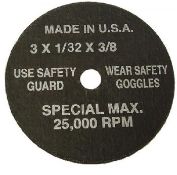 1/32 x 3" x 3/8" CUT-OFF WHEEL