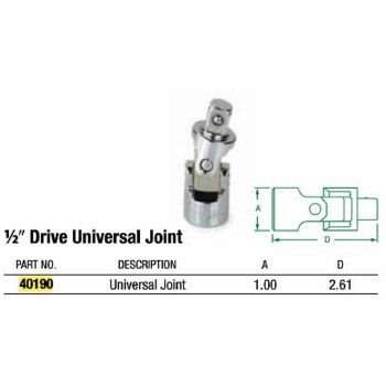 Universal Chrm 1/2Dr