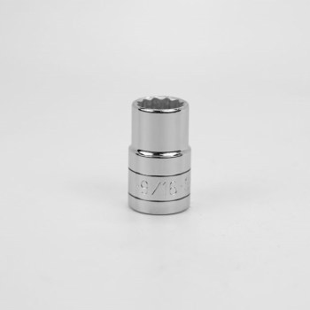 Socket Chrm 1/2Dr St 12PT 9/16