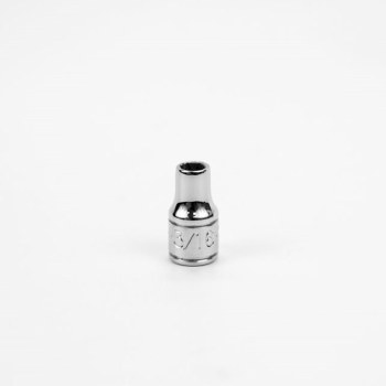 Socket Chrm 1/4Dr St 6PT 3/16