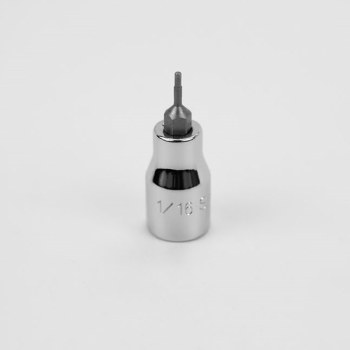 Socket Chrm 3/8Dr Hex 1/16