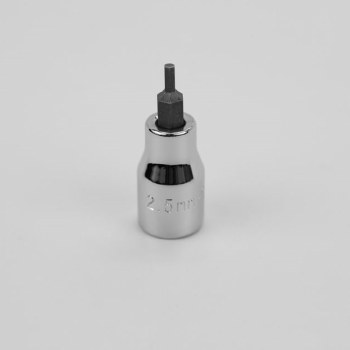 Socket Chrm 3/8Dr Hex  2.5MM