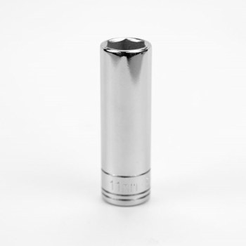 Socket Chrm 1/4Dr Dp 6PT 11MM