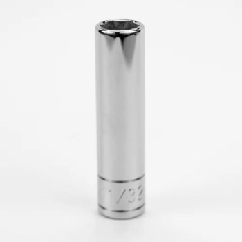 Socket Chrm 1/4Dr Dp 6PT 11/32
