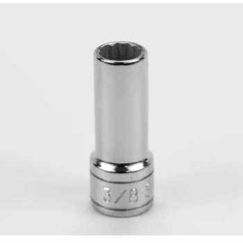 Socket Chrm 3/8Dr Dp 12PT 3/8
