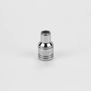 Socket Chrm 1/4Dr St 12PT 5MM