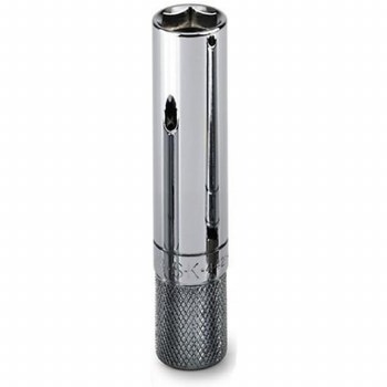 Socket Chrm 3/8Dr Spark ExLn 5/8