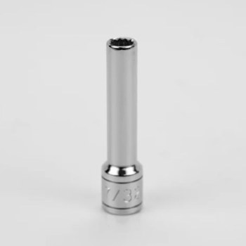Socket Chrm 1/4Dr Dp 12PT 7/32