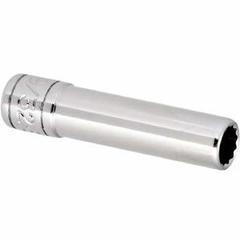 Socket Chrm 1/4Dr Dp 12PT 9/32