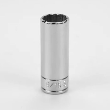 Socket Chrm 1/4Dr Dp 12PT 9/16