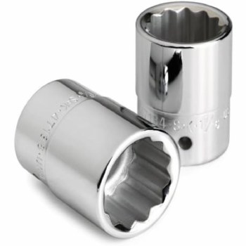 Socket Chrm 3/4Dr St 12PT 1-13/16