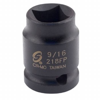 9/16" X 1/2"DR FE PIPE PLG SOCKET