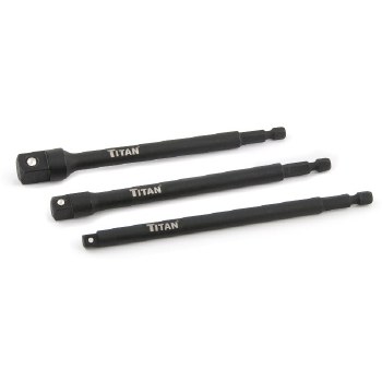 3PC 6" IMP SOCKET ADAPTER SET