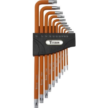10PC 5-LOBE TMPR RES KEY SET