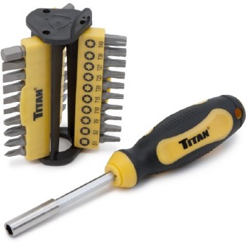 31PC SCREWDRIVER & BIT SET