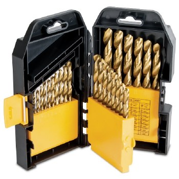 29PC TITANIUM COAT DRILL BITS