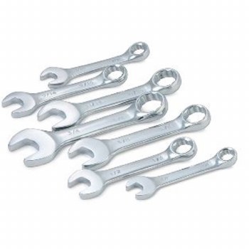 7PC SAE STUBBY WRENCH SET