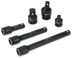6PC 1/2" IMP SOCKET ACCESSORY SET