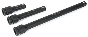 3PC 1/2" DR IMP EXT BARS