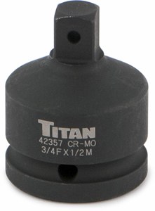 3/4" F x 1/2" M IMP SOCKET ADPTR