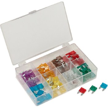 96PC MINI BLADE FUSE ASSORT
