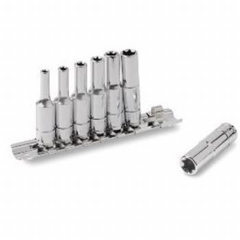 7pc 1/4" Dr Dp Ext Star Skt Se