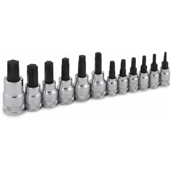 12PC TORX BIT SOCKET SET