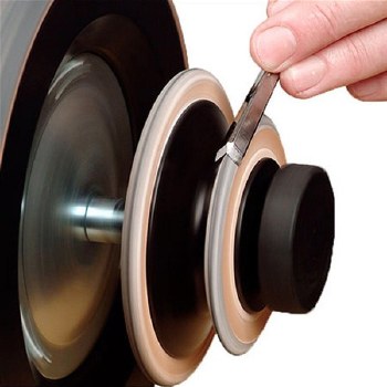 PROFILED LEATHER HONING WHEEL