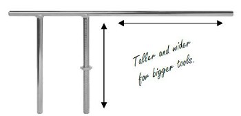 EXTENTED HORIZONAL SUPPORT BAR
