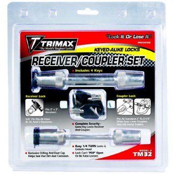 COUPLER/RCVR LOCK SET