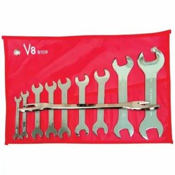 9PC SUPER THIN WRENCH SET, MM