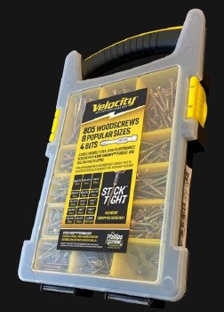 INTERIOR WOOD SCREW ASST 805pc