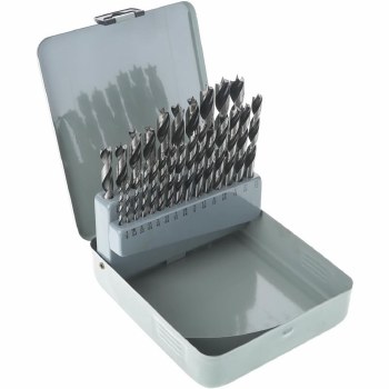 25PC HSS BRAD POINT BIT SET