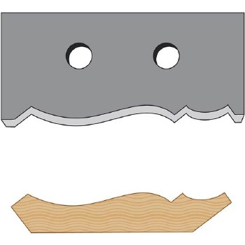 4-1/4" CROWN MOLD KNIFE 2PC