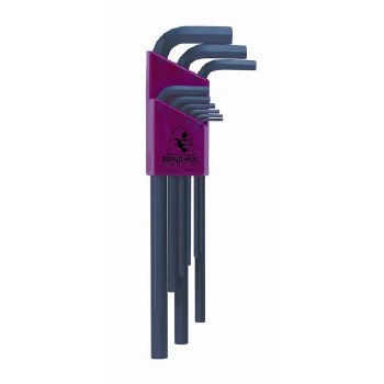 9PC MM L WRENCH SET