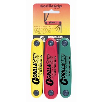 SAE, MM, & TORX FOLD HEX KEYS