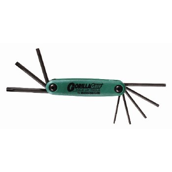TORX FOLD HEX KEYS