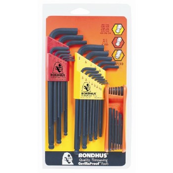 SAE/MM L WRENCH & FOLD KEY SET