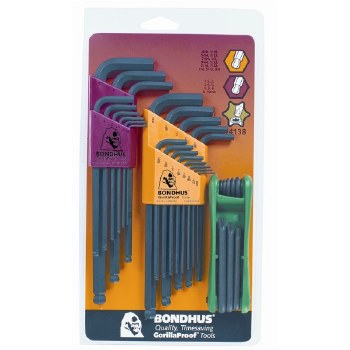 SAE L WRENCH & FOLD KEY SET