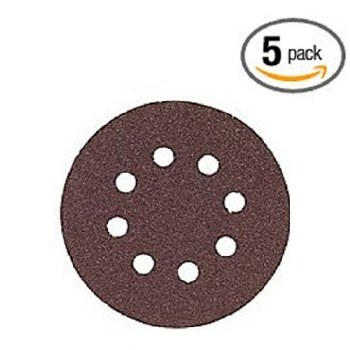 180 Grit  5pk 6" H&L 6-Hole, R