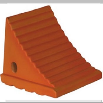 SMALL ORANGE WHEEL CHOCK