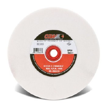 8" x 1" x 120G WHITE AOX WHL