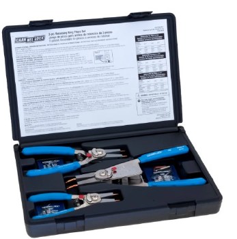 SNAP RING PLR KIT W/ 3 PLR