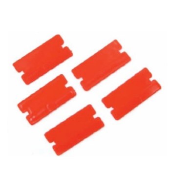 5 PK. PLASTIC RAZOR BLADES
