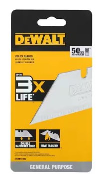 50pk UTILITY BLADES